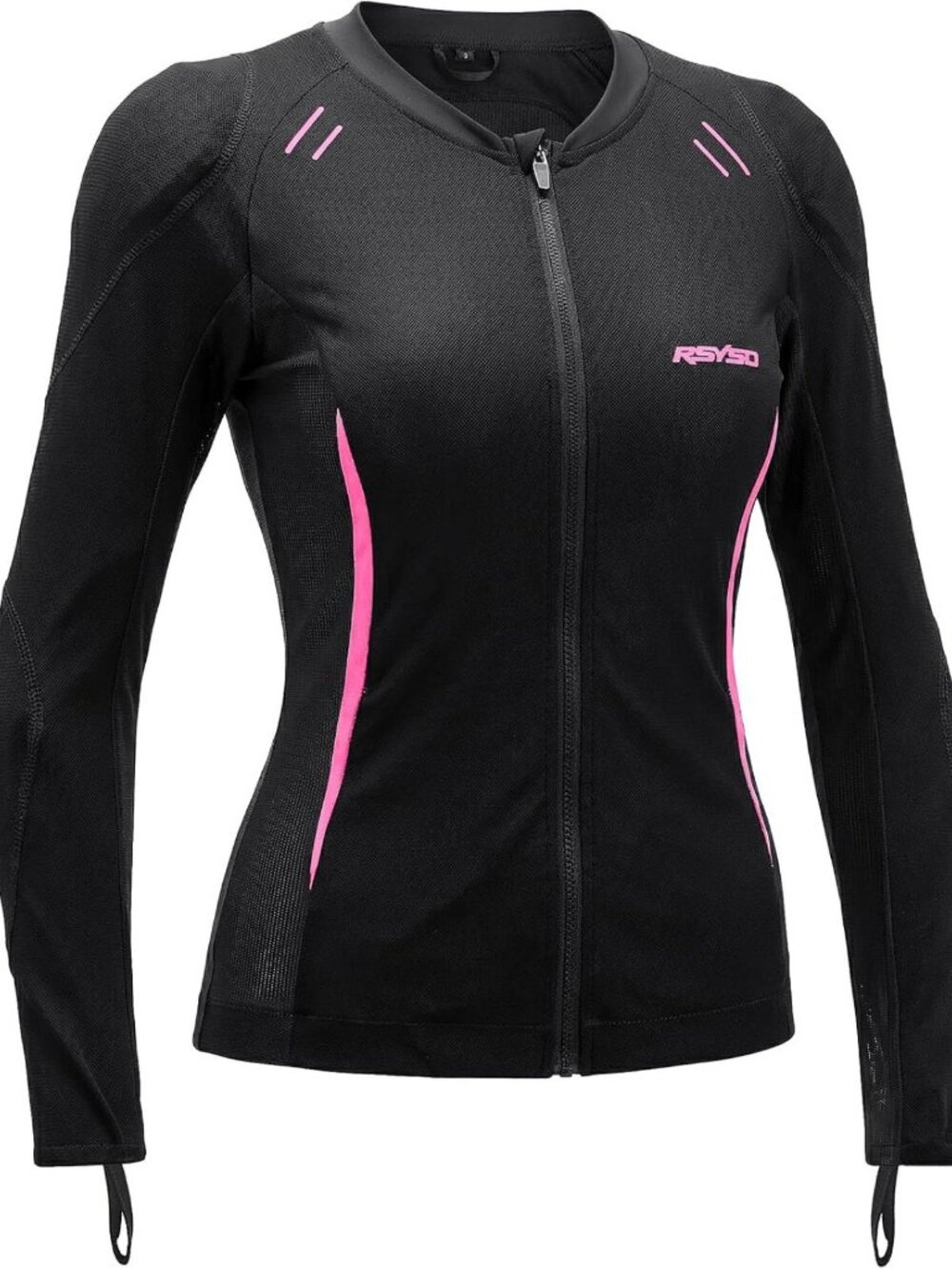 Stylish Women's Mesh Motorcycle Jacket with CE Protection for Riding & Biking